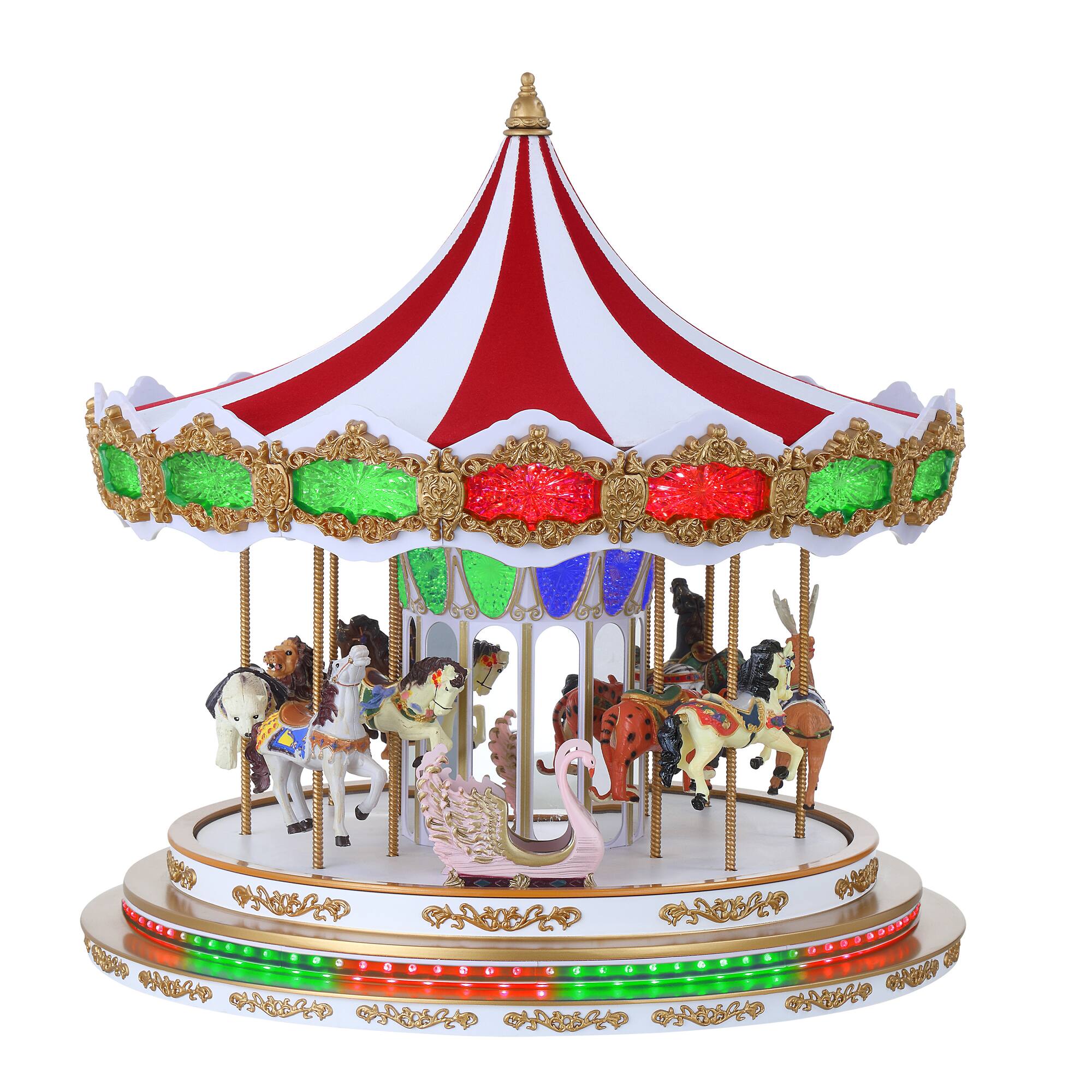 Mr. Christmas 17" RGB Light Show Carousel